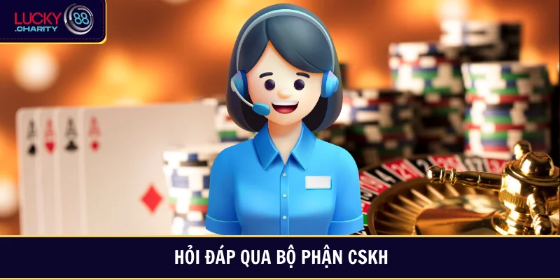 Hỗ trợ hỏi đáp cho người chơi trên hệ thống